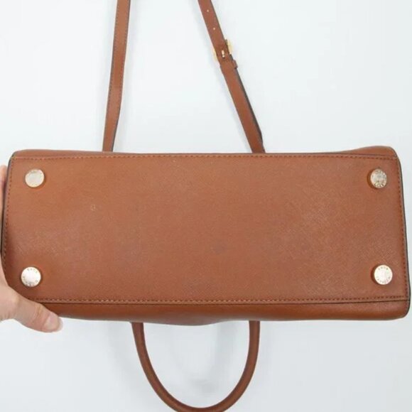 Michael Kors Selma Large Saffiano Leather Satchel Crossbody Bag Tote | C… - Picture 4 of 7